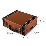 auna Jerry Lee Plattenspieler USB-Anschluss zum Digitalisieren braun - 7
