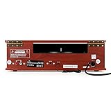 auna TT-92B Plattenspieler Schallplattenspieler (USB-SD-Slot, AUX-IN, UKW Radio, Stereo-Lautsprecher, Holzfurnier) braun - 6