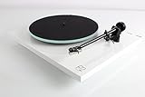 Rega Planar 2 (Modell 2016, aktuellste Version) High End Plattenspieler inkl. Rega Carbon MM-Tonabnehmer, weiß